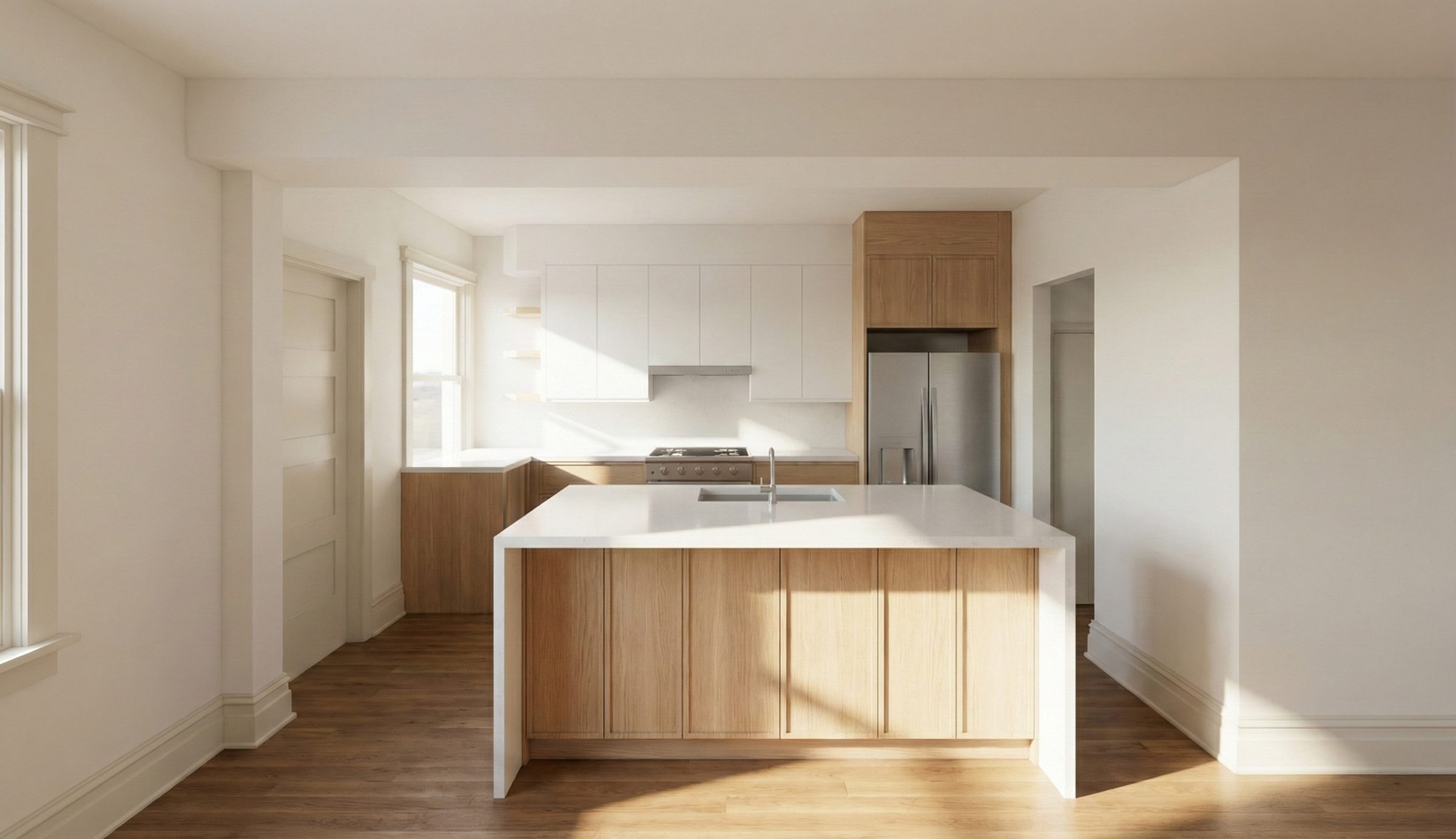 High Park custom home, Toronto — interior view